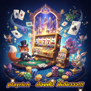 ทำความรู้จักกับเว็บพนันออนไลน์ playrich ที่กำลังมาแรง